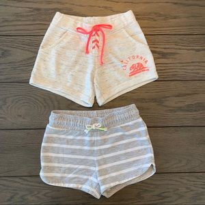 CAT & JACK Girls Drawstring Shorts (set) Medium